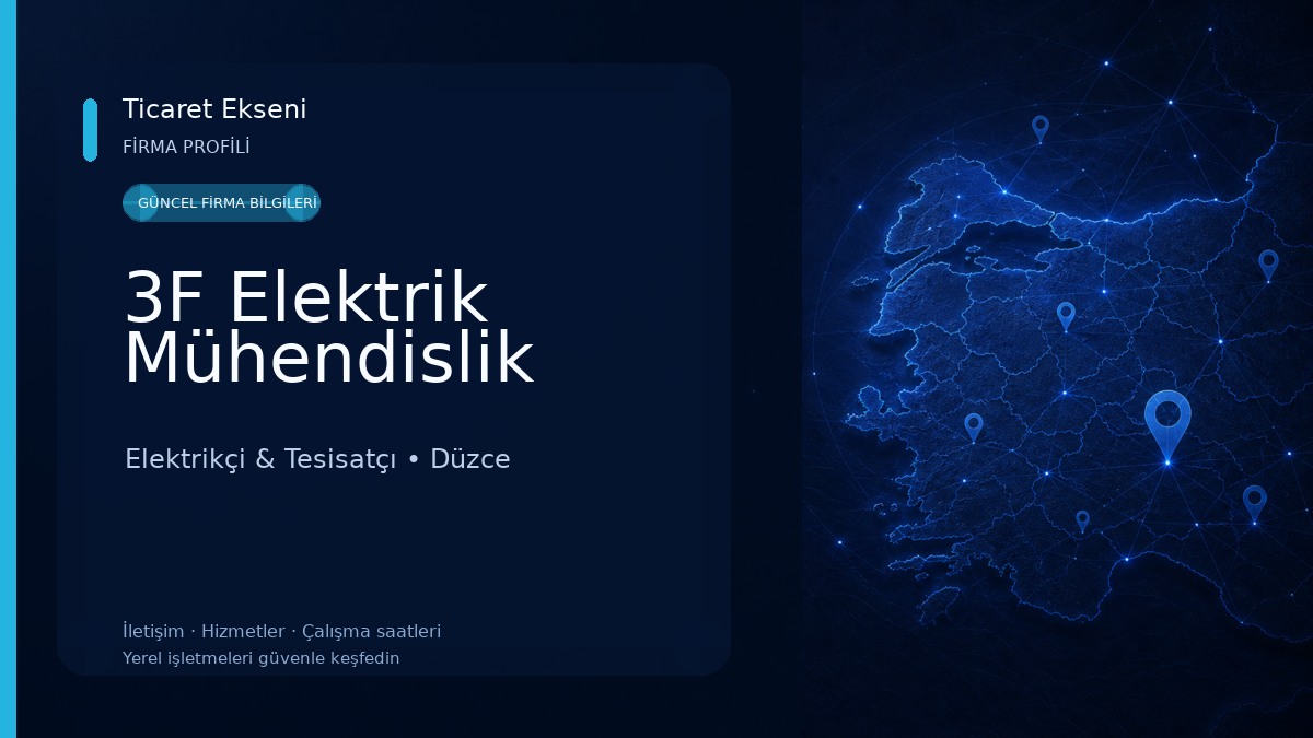 3F Elektrik Mühendislik 