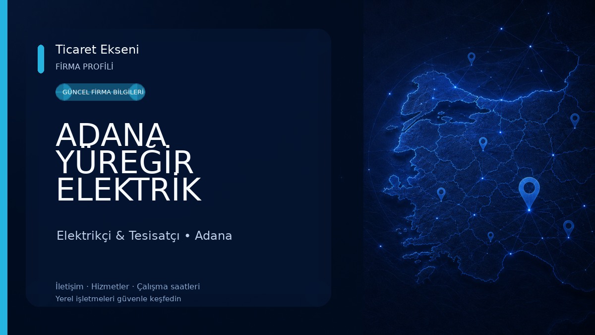 ADANA YÜREĞİR ELEKTRİK