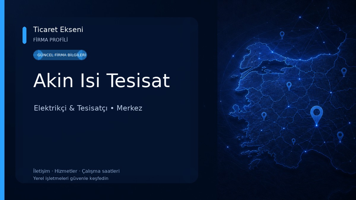 Akin Isi Tesisat