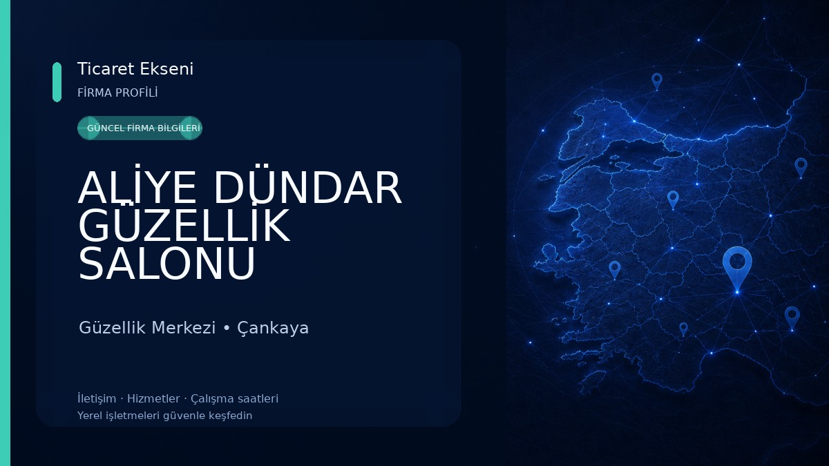 ALİYE DÜNDAR GÜZELLİK SALONU