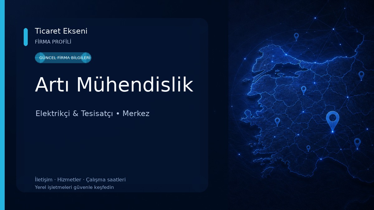 Artı Mühendislik Elektrikçi & Tesisatçı