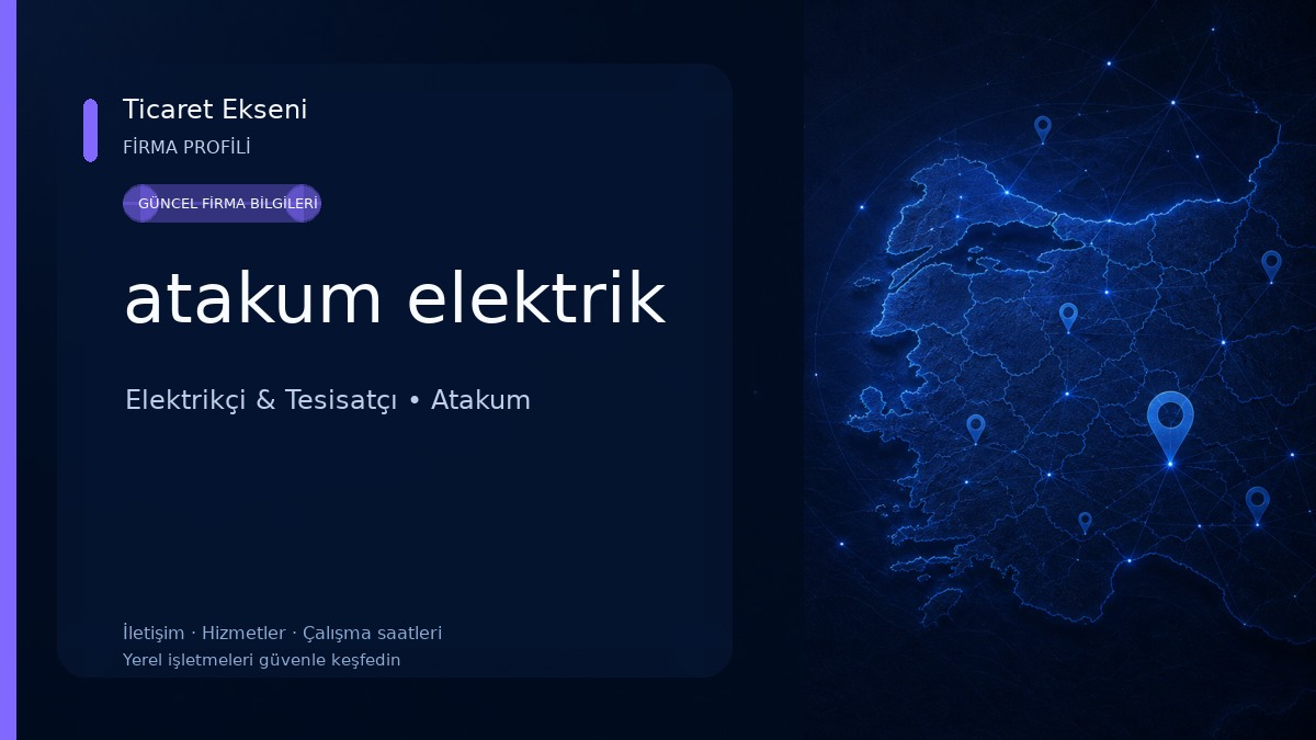 atakum elektrik Elektrikçi & Tesisatçı