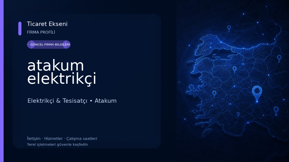 atakum elektrikçi 
