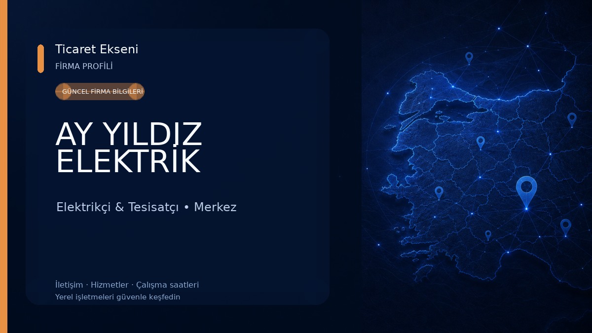 AY YILDIZ ELEKTRİK Elektrikçi & Tesisatçı