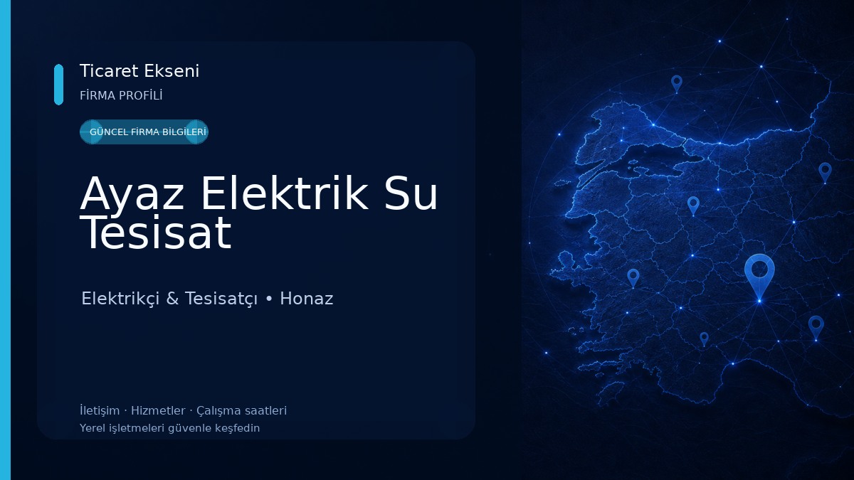 Ayaz Elektrik Su Tesisat Elektrikçi & Tesisatçı