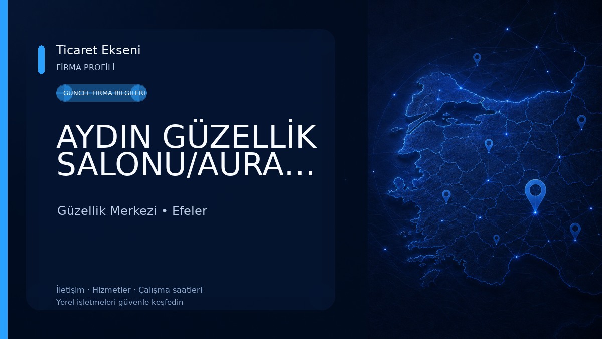 AYDIN GÜZELLİK SALONU/AURADERMİSBEAUTY Güzellik Merkezi