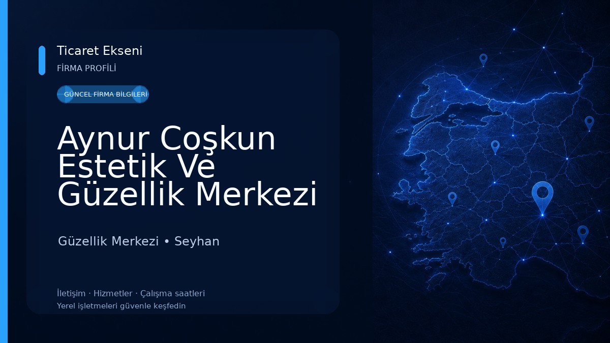 Aynur Coşkun Estetik Ve Güzellik Merkezi Kuaför Salonu 