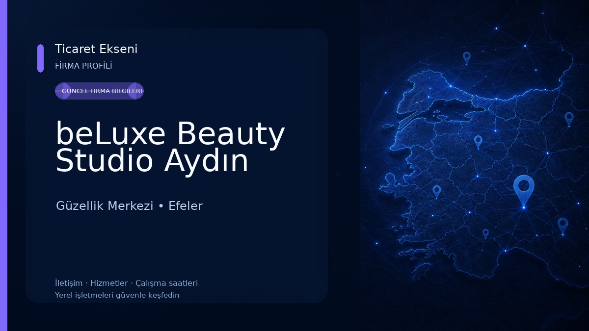 beLuxe Beauty Studio Aydın Güzellik Merkezi