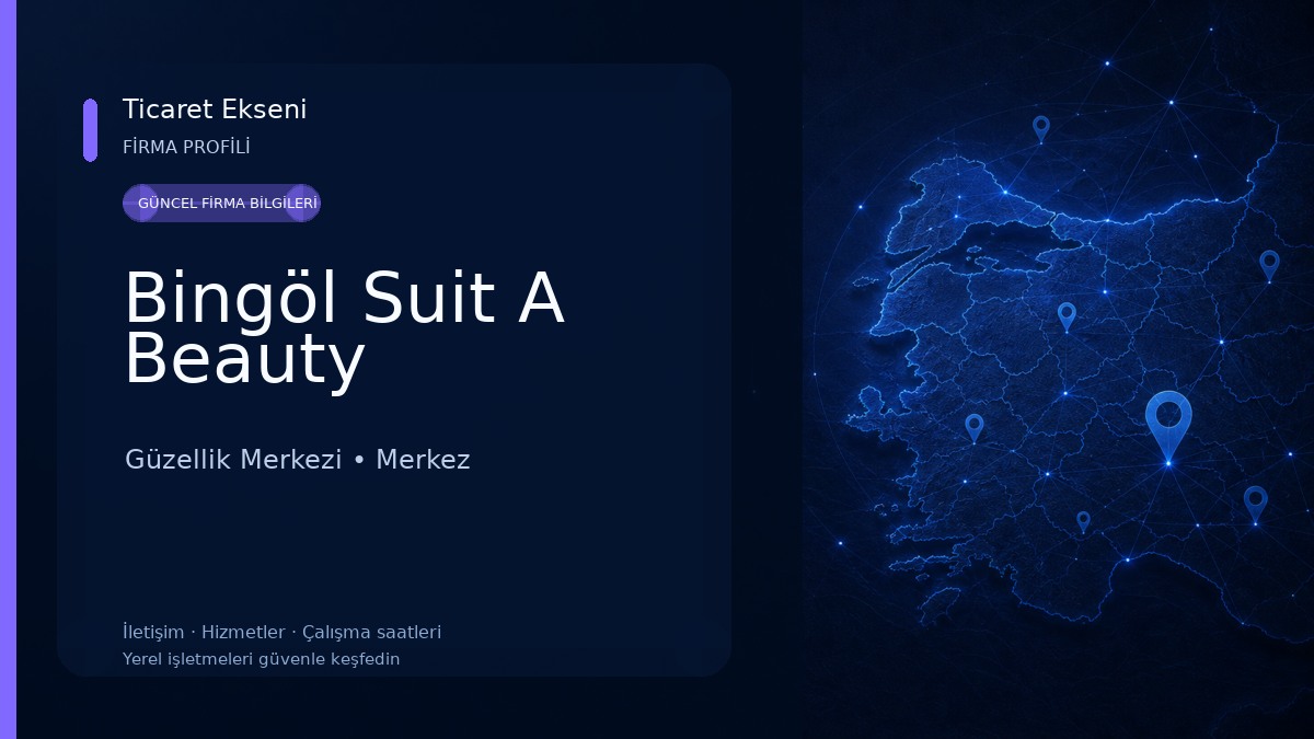 Bingöl Suit A Beauty