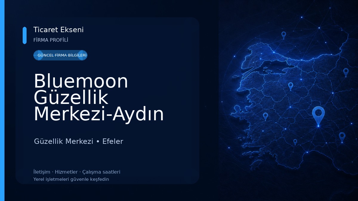 Bluemoon Güzellik Merkezi-Aydın Güzellik Merkezi