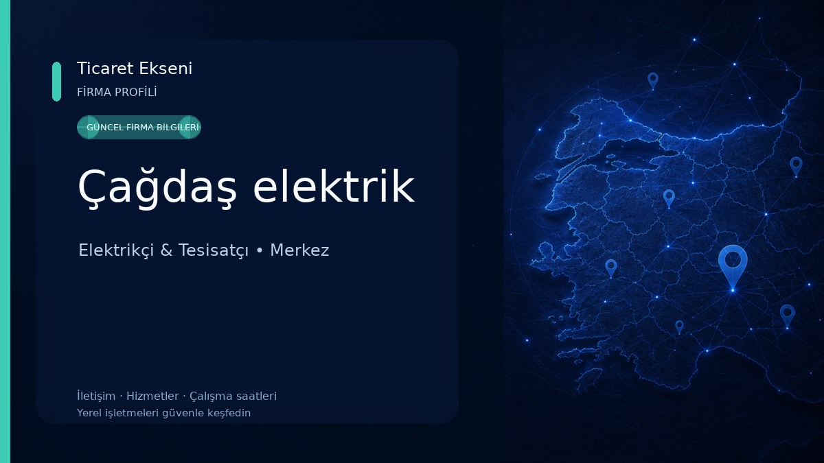 Çağdaş elektrik 