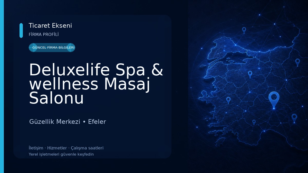 Deluxelife Spa & wellness Masaj Salonu Güzellik Merkezi
