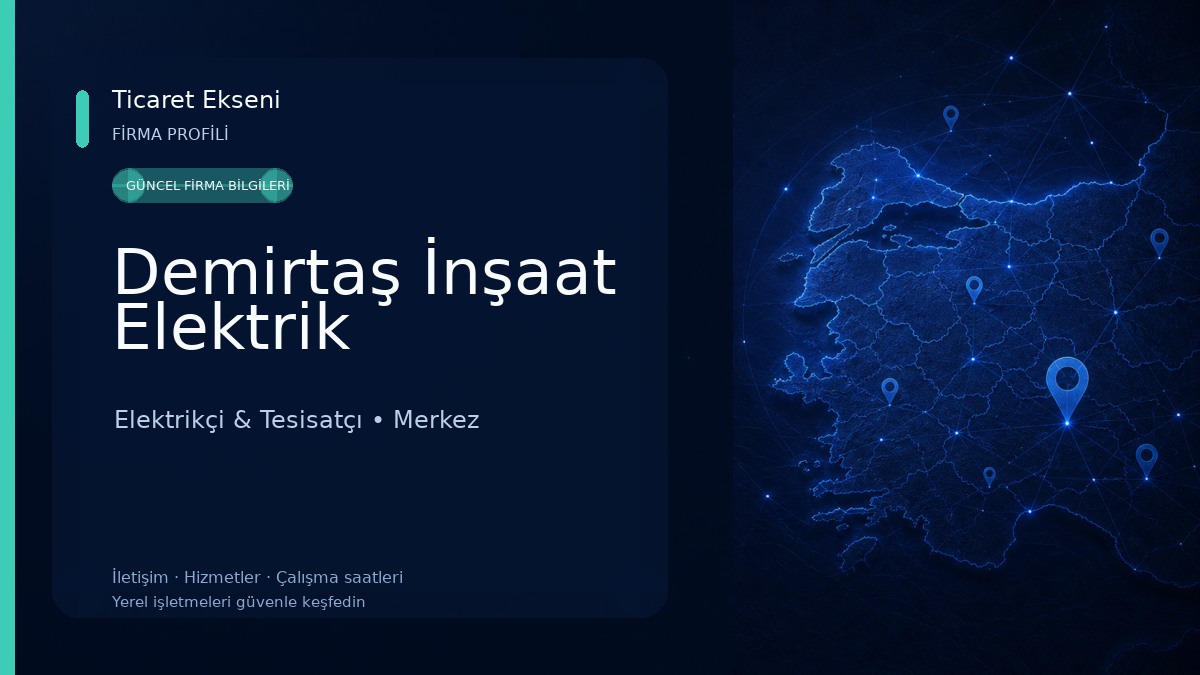 Demirtaş İnşaat Elektrik 