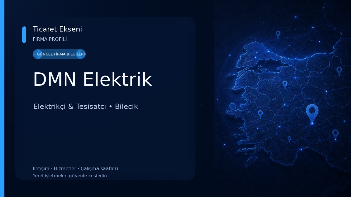 DMN Elektrik Elektrikçi & Tesisatçı