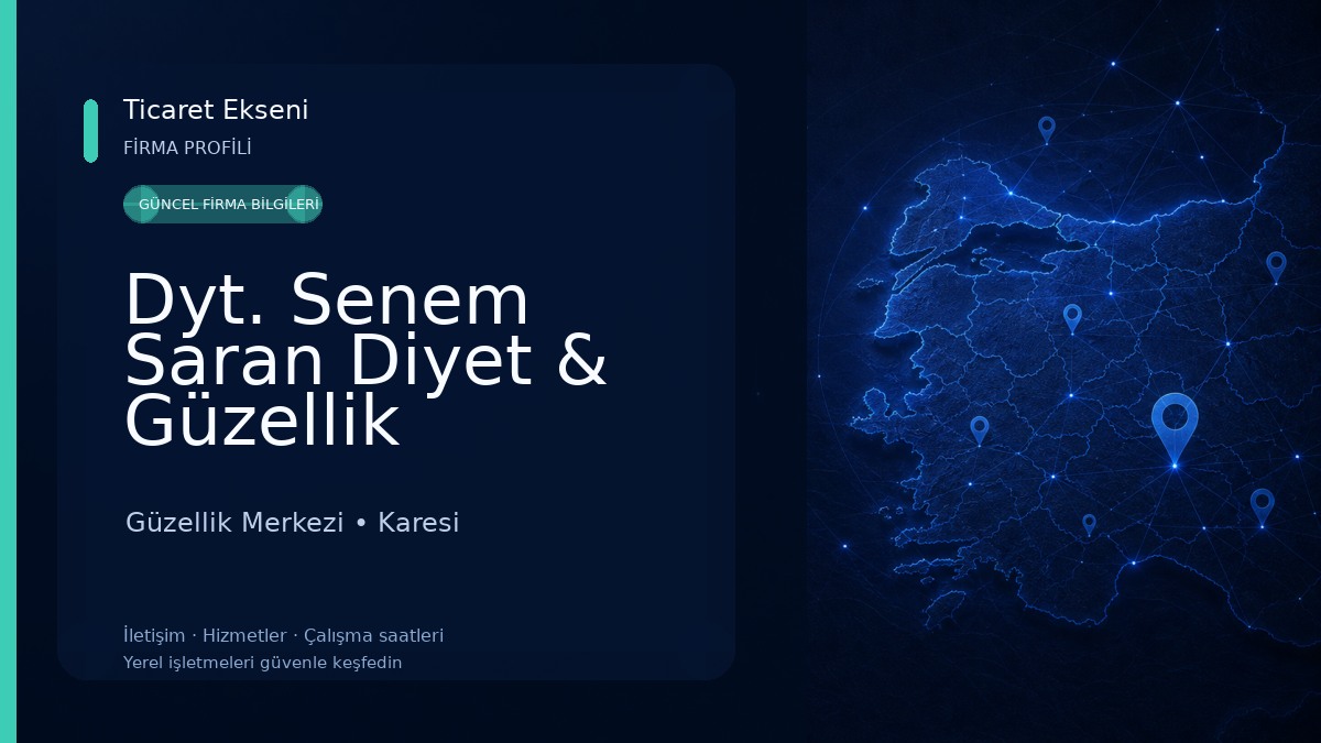 Dyt. Senem Saran Diyet & Güzellik Güzellik Merkezi