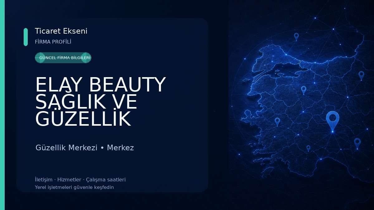ELAY BEAUTY SAĞLIK VE GÜZELLİK MERKEZİ / DİYESYEN ELİF YAVUZ ÖLÇER Güzellik Merkezi