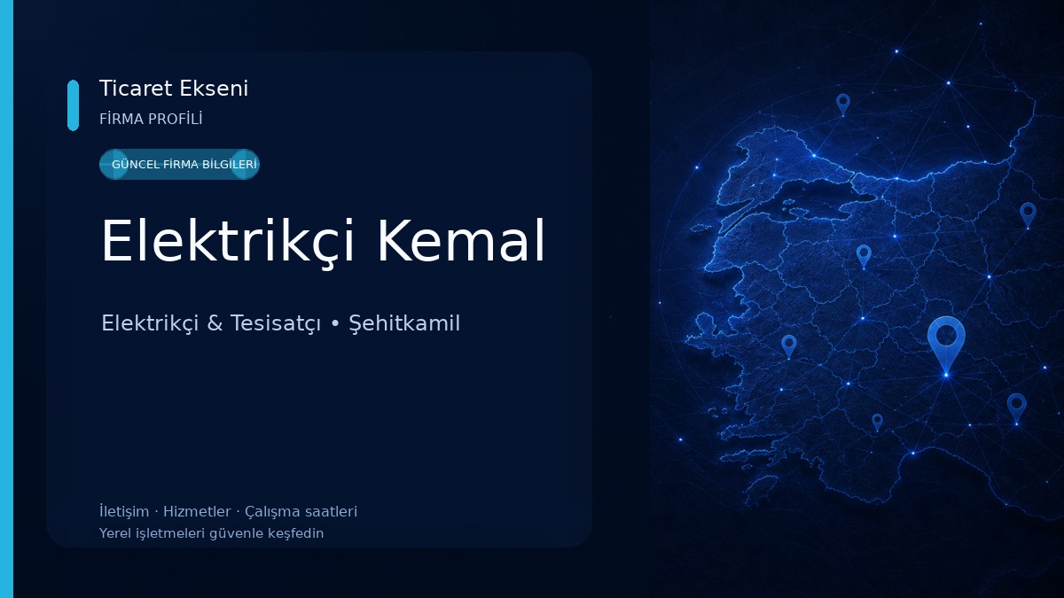 Elektrikçi Kemal Elektrikçi & Tesisatçı