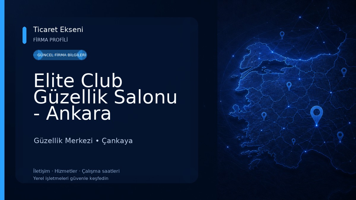 Elite Club Güzellik Salonu - Ankara Çankaya Protez Tırnak ve Jel Tırnak Uygulama Merkezi