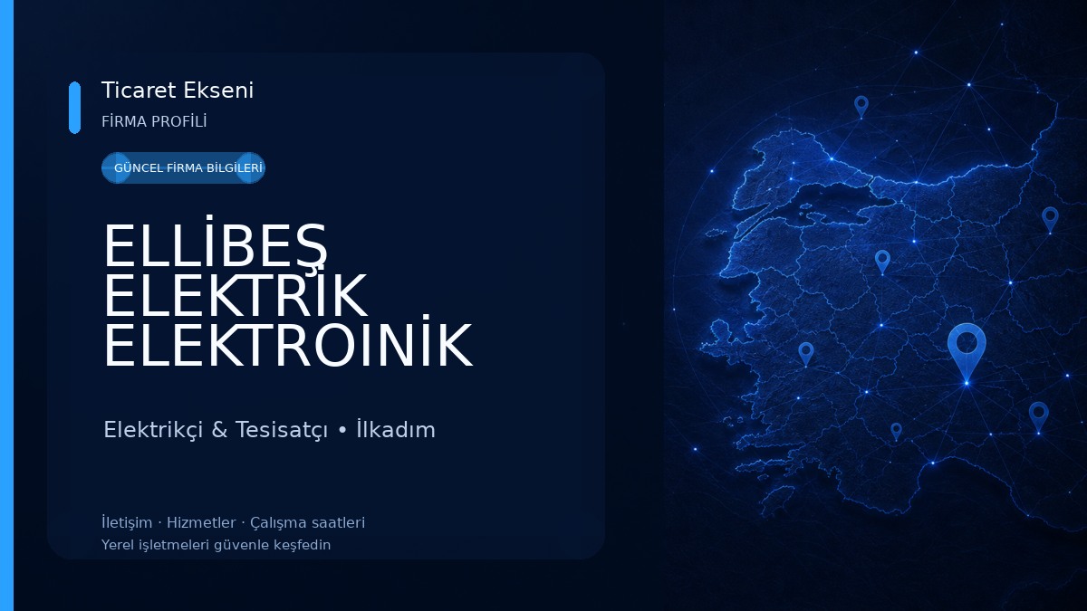 ELLİBEŞ ELEKTRİK ELEKTROINİK Elektrikçi & Tesisatçı