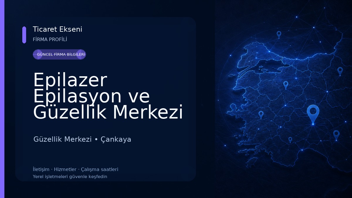 Epilazer Epilasyon ve Güzellik Merkezi Güzellik Merkezi
