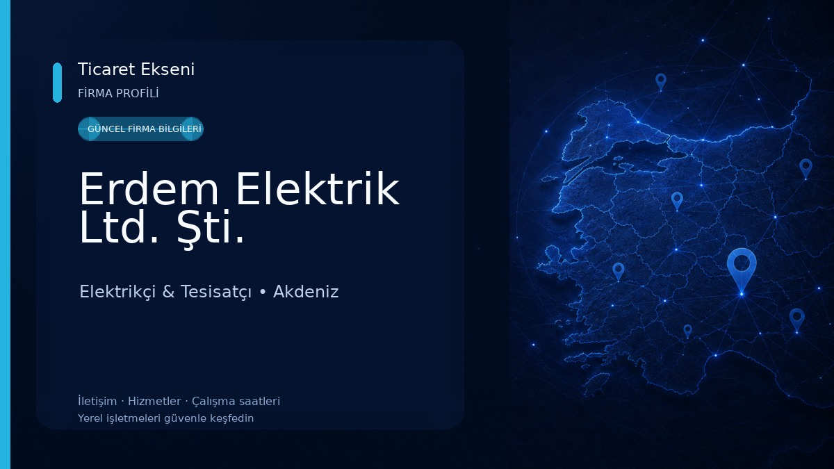Erdem Elektrik Ltd. Şti. 