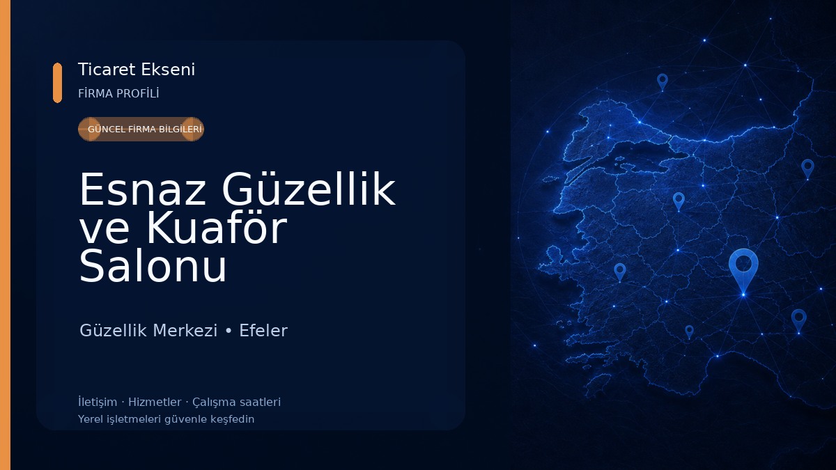Esnaz Güzellik ve Kuaför Salonu Güzellik Merkezi