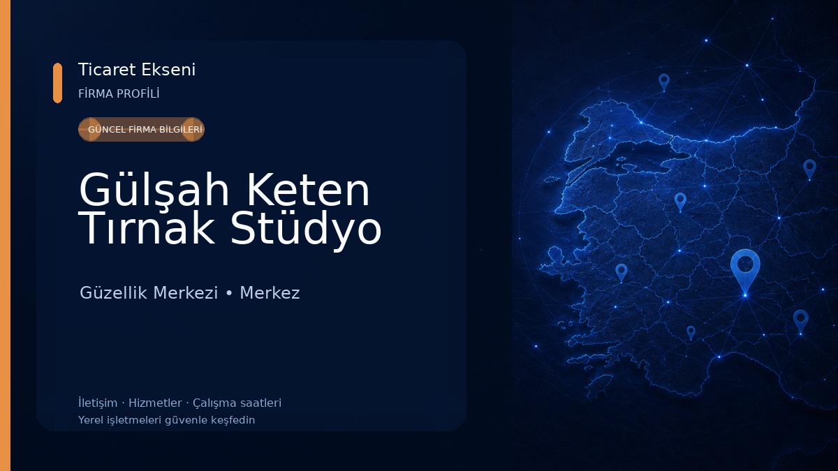 Gülşah Keten Tırnak Stüdyo