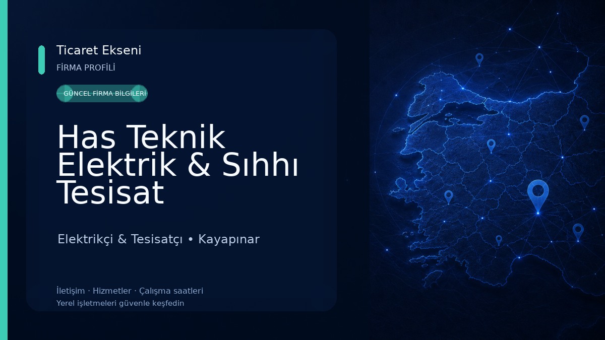 Has Teknik Elektrik & Sıhhı Tesisat