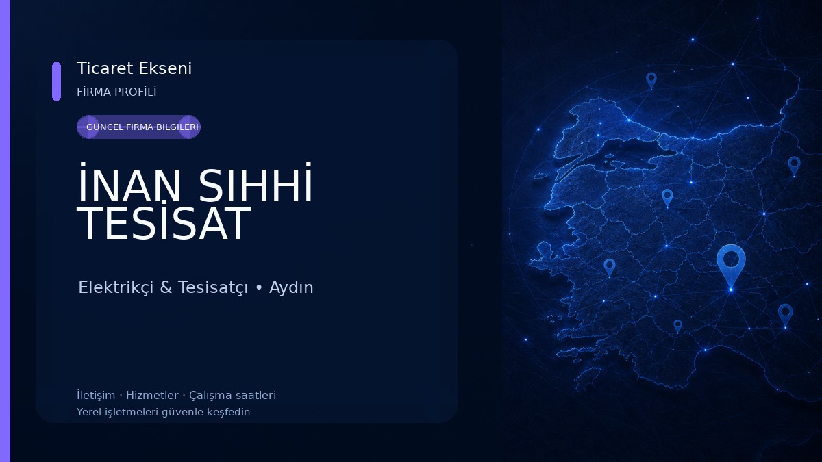 İNAN SIHHİ TESİSAT