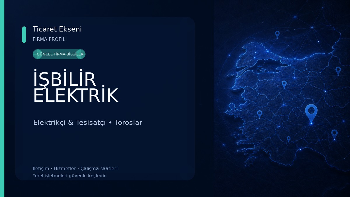İŞBİLİR ELEKTRİK Elektrikçi & Tesisatçı