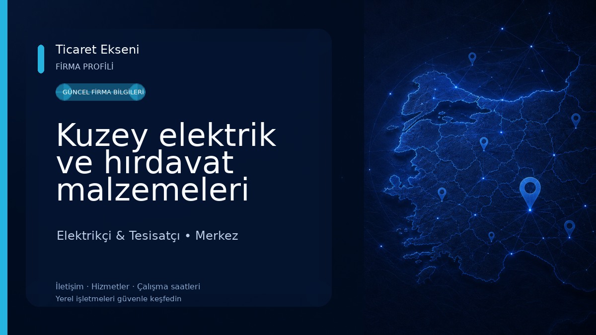 Kuzey elektrik ve hırdavat malzemeleri 