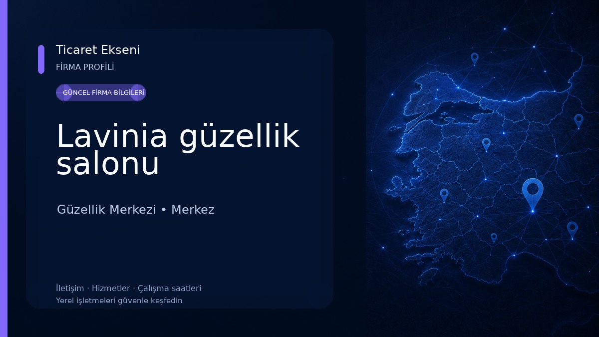 Lavinia güzellik salonu Güzellik Merkezi
