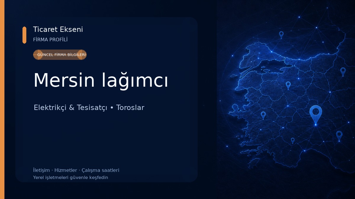 Mersin lağımcı