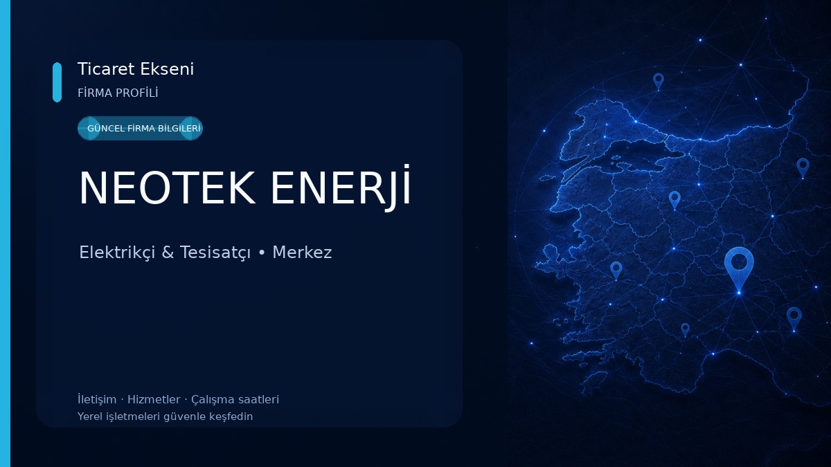 NEOTEK ENERJİ 