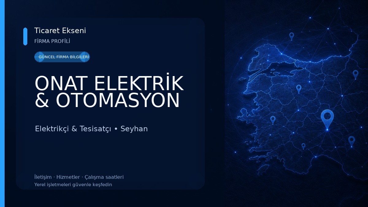 ONAT ELEKTRİK & OTOMASYON 
