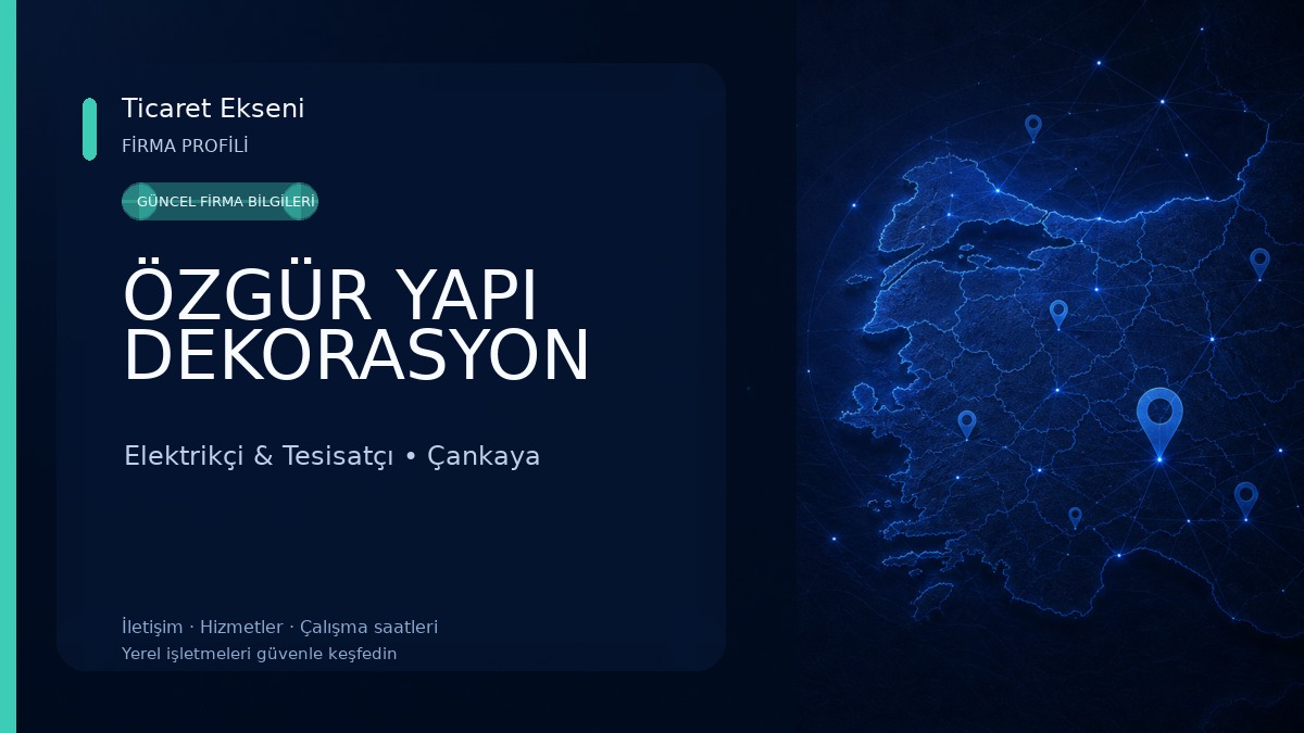 ÖZGÜR YAPI DEKORASYON 