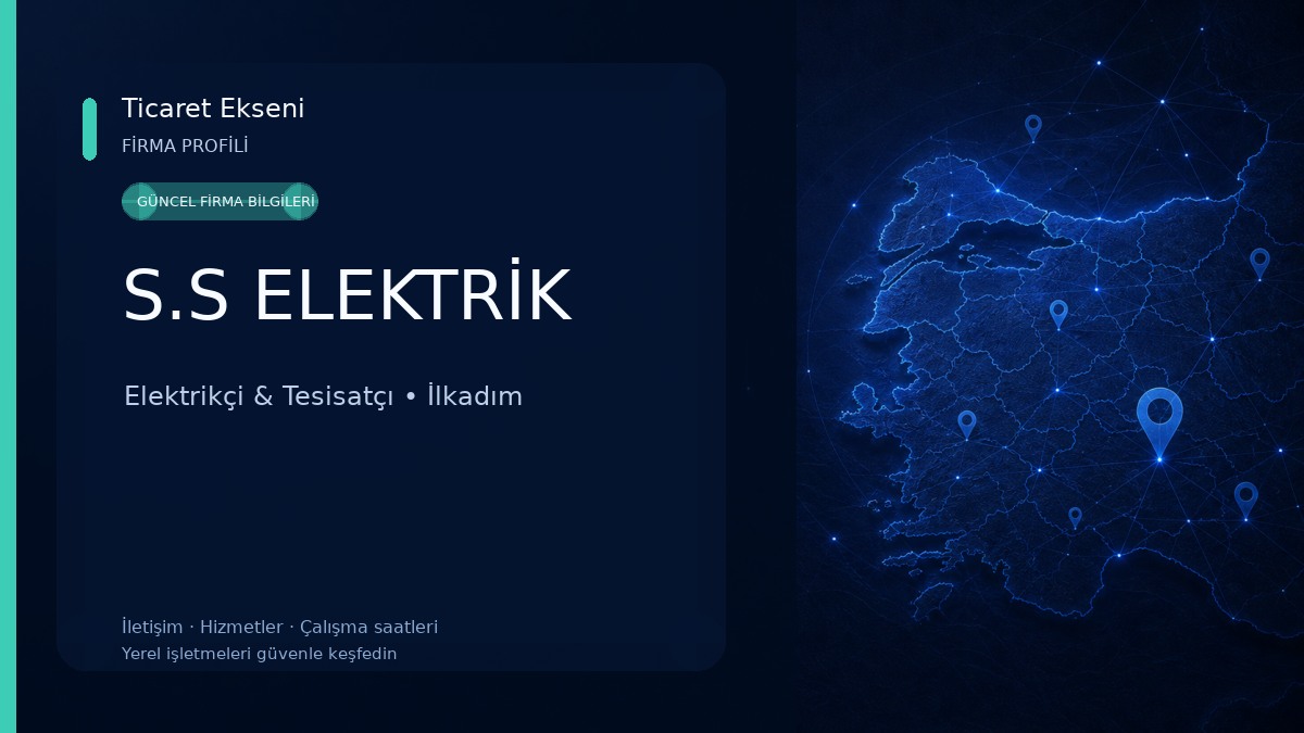 S.S ELEKTRİK Elektrikçi & Tesisatçı