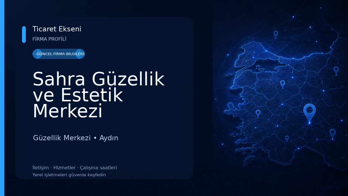 Sahra Güzellik ve Estetik Merkezi Güzellik Merkezi