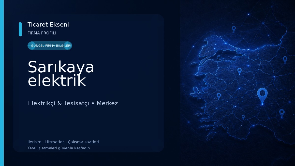 Sarıkaya elektrik 