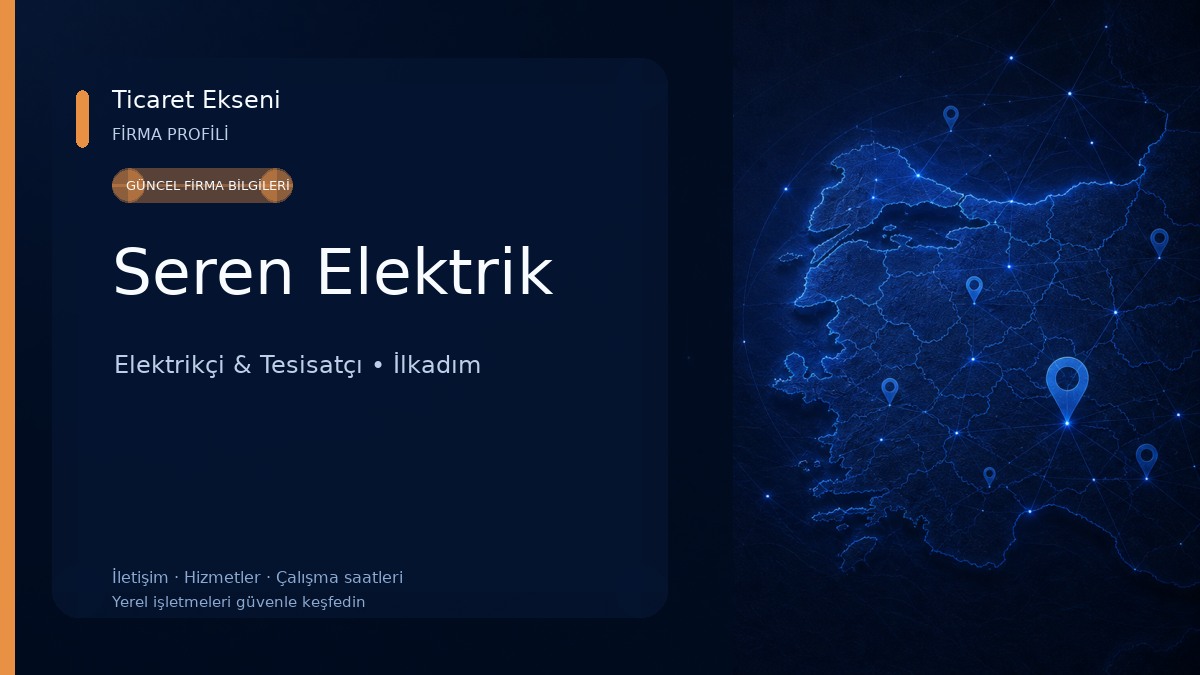 Seren Elektrik Elektrikçi & Tesisatçı