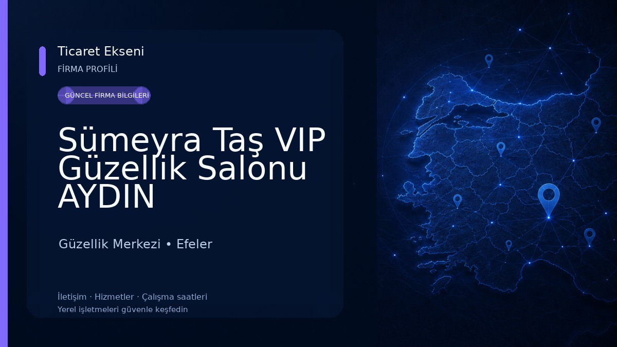 Sümeyra Taş VIP Güzellik Salonu AYDIN 
