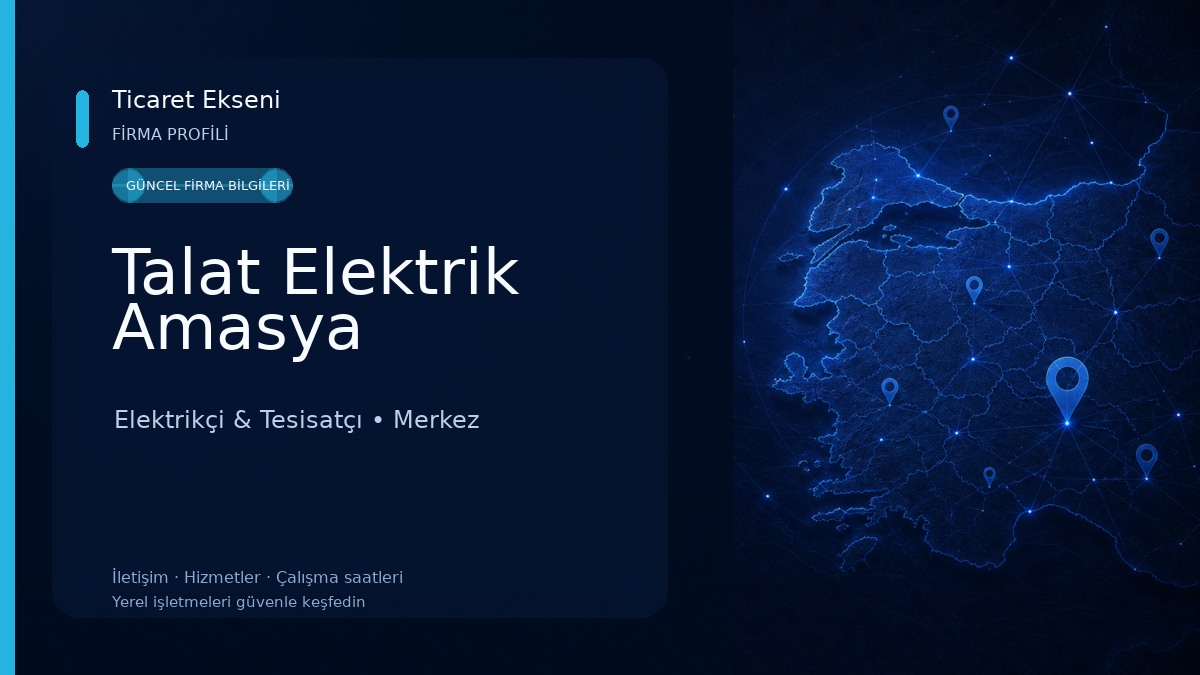 Talat Elektrik Amasya 