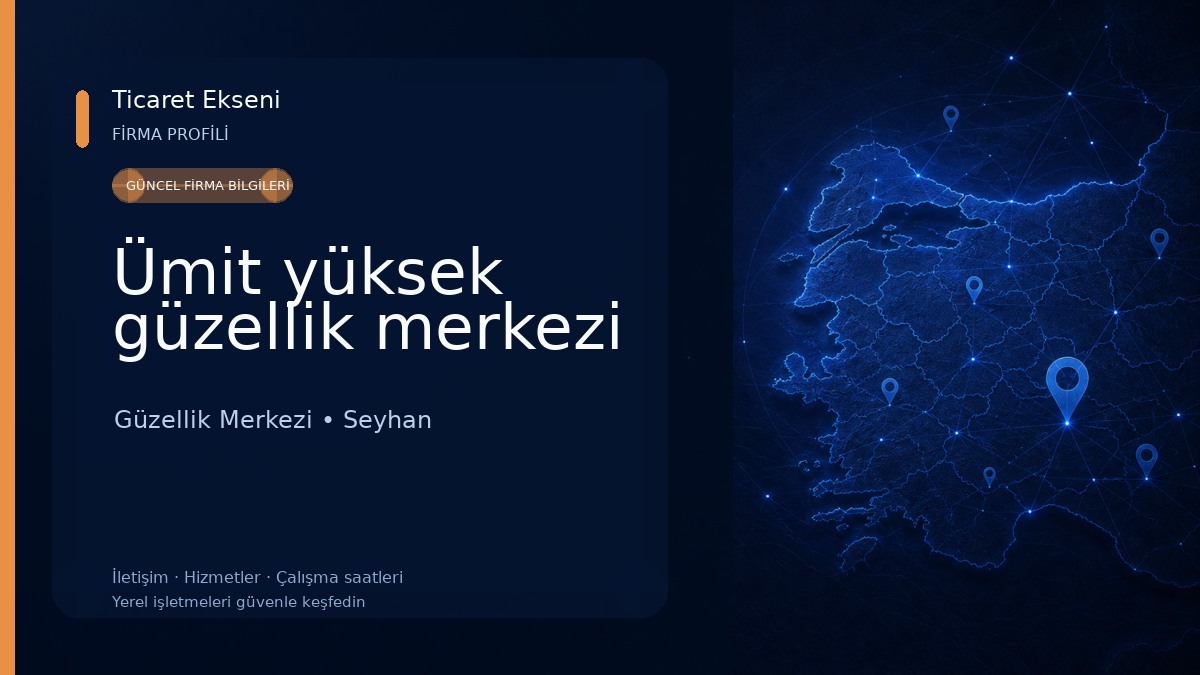 Ümit yüksek güzellik merkezi Güzellik Merkezi