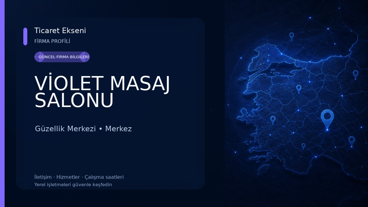 VİOLET MASAJ SALONU Güzellik Merkezi