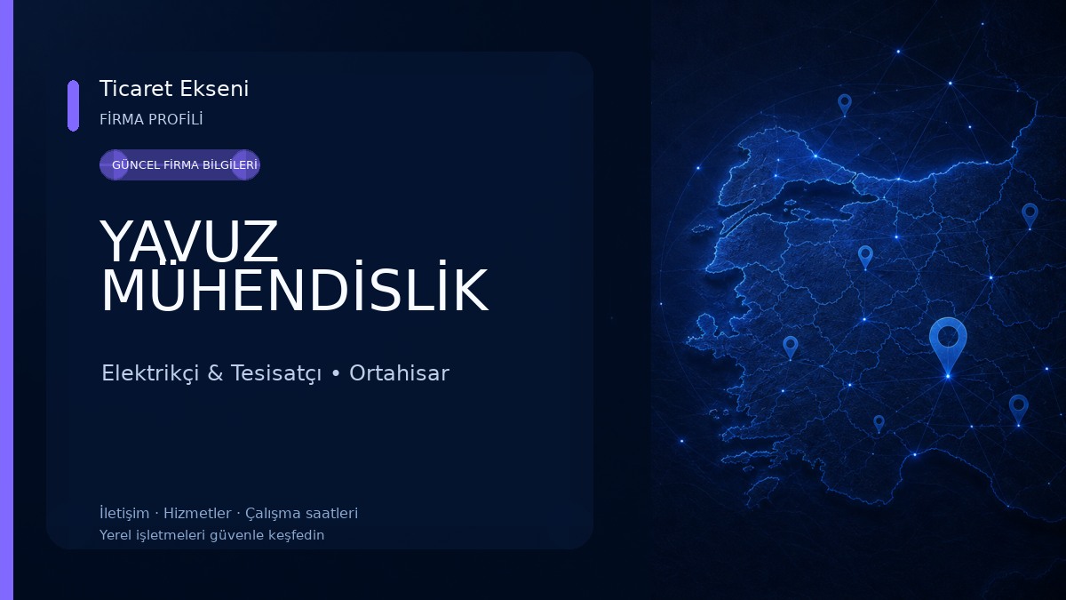 YAVUZ MÜHENDİSLİK