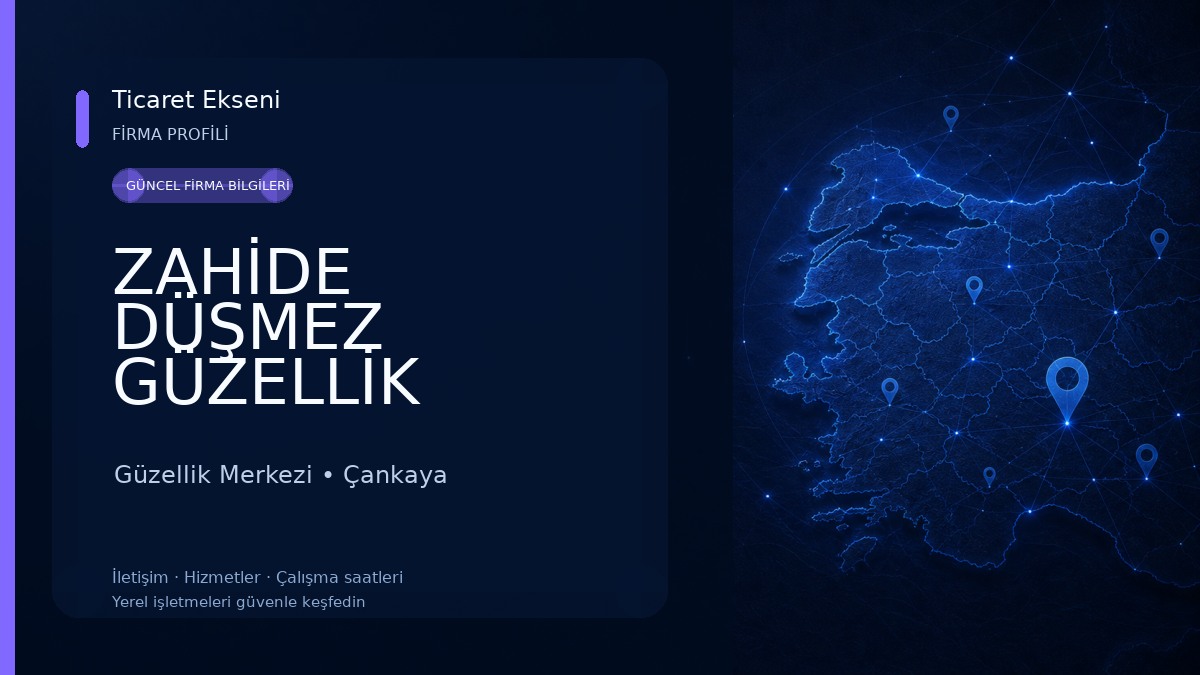 ZAHİDE DÜŞMEZ GÜZELLİK MERKEZİ Güzellik Merkezi