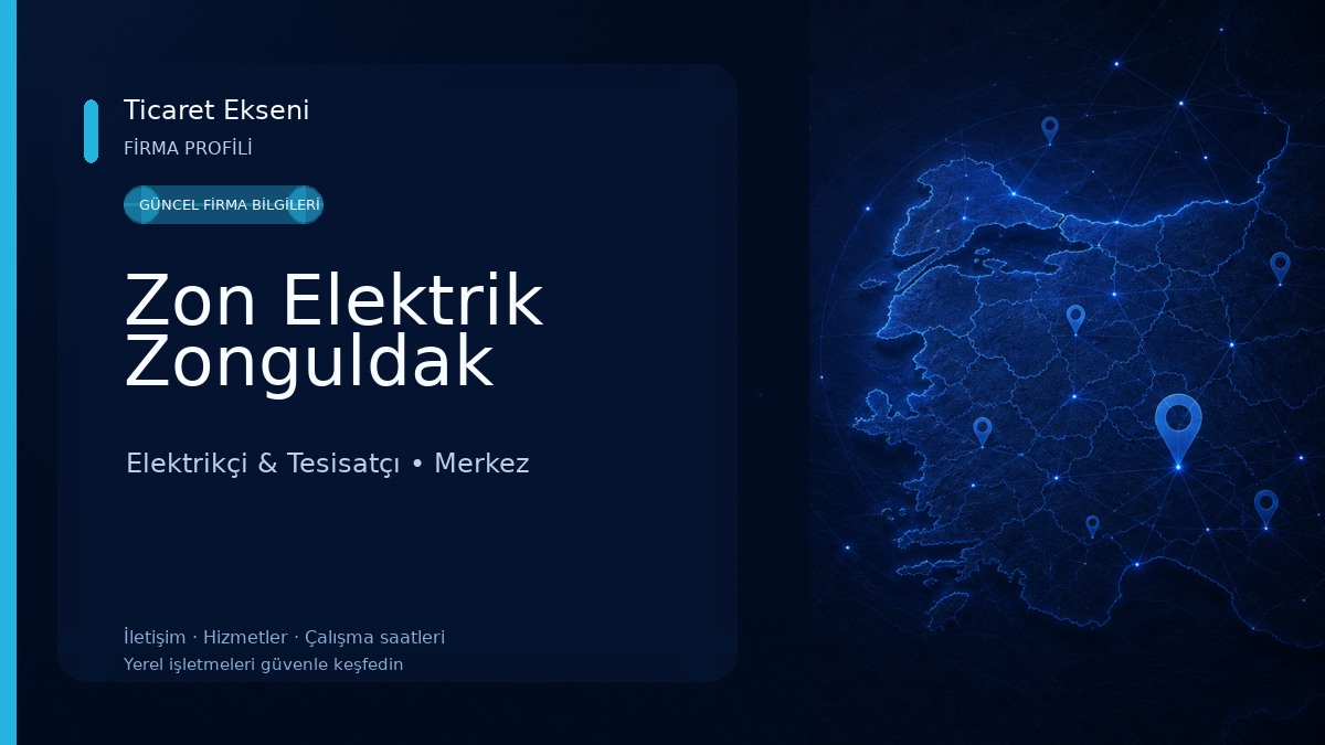 Zon Elektrik Zonguldak Elektrikçi & Tesisatçı